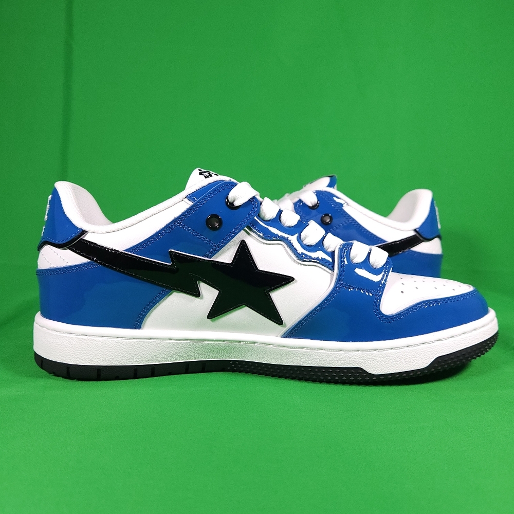 ❌️SOLD❌️ Bape Sk8 Sta #2 Blue And White Sneakers Size 10 Mens - Picture 7 of 9